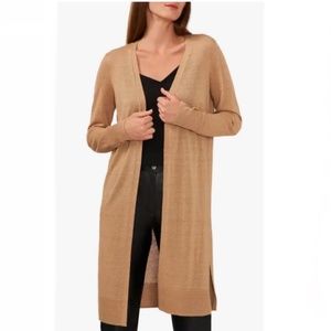 Brand New Tahari Long Open Cardigan Sweater
